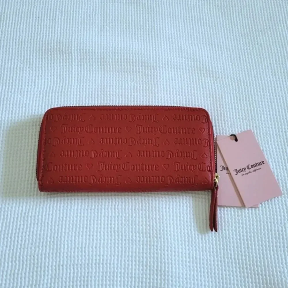 Juicy🍊 Couture Lipstick💄 Red♥️ Heart and Soul Wallet - NWT